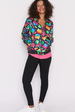 Lorraine Designs Jackets & Coats*London Arty Spot Hooded Jacket