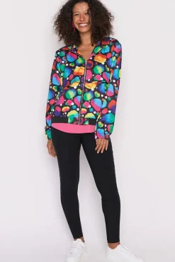 Lorraine Designs Jackets & Coats*London Arty Spot Hooded Jacket