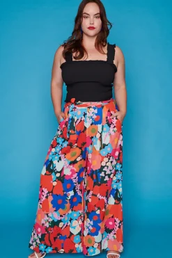 Lorraine Designs Pants & Jeans*Loreta Strawberry Garden Pants