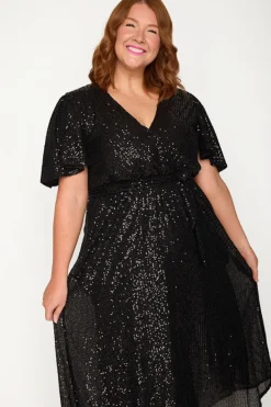 Lorraine Sequin Dresses | Cocktail Dresses*Lover Black Sequin Dress