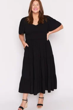 YD International Casual Dresses | Fit & Flare Dresses*Lynette Black Dress