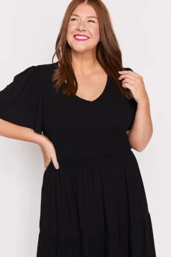 YD International Casual Dresses | Fit & Flare Dresses*Lynette Black Dress