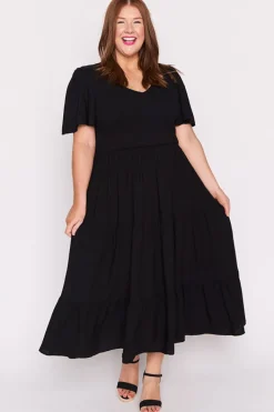 YD International Casual Dresses | Fit & Flare Dresses*Lynette Black Dress