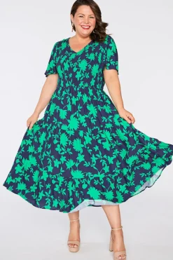 YD International Casual Dresses | Fit & Flare Dresses*Lynette Green Ivy Dress