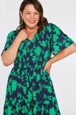 YD International Casual Dresses | Fit & Flare Dresses*Lynette Green Ivy Dress