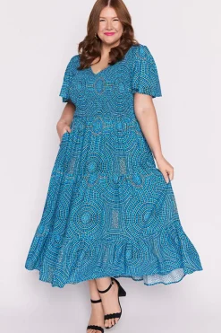YD International Casual Dresses | Fit & Flare Dresses*Lynette Plenty Of Water Dress