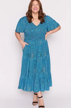 YD International Casual Dresses | Fit & Flare Dresses*Lynette Plenty Of Water Dress