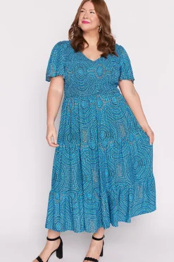 YD International Casual Dresses | Fit & Flare Dresses*Lynette Plenty Of Water Dress
