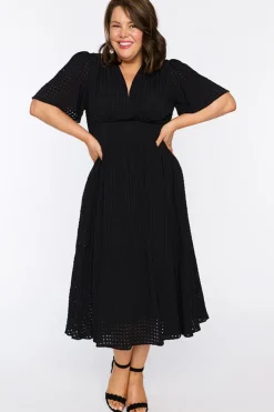 Lorraine Designs Casual Dresses*Mable Black Dress