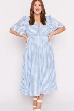 Lorraine Designs Casual Dresses*Mable Blue Dress