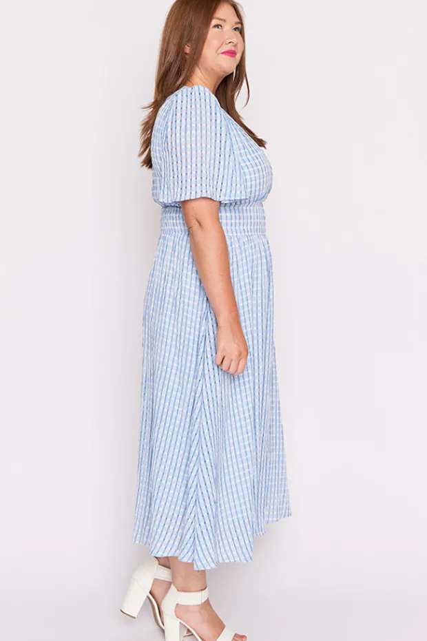 Lorraine Designs Casual Dresses*Mable Blue Dress