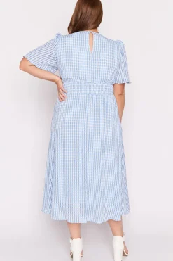 Lorraine Designs Casual Dresses*Mable Blue Dress