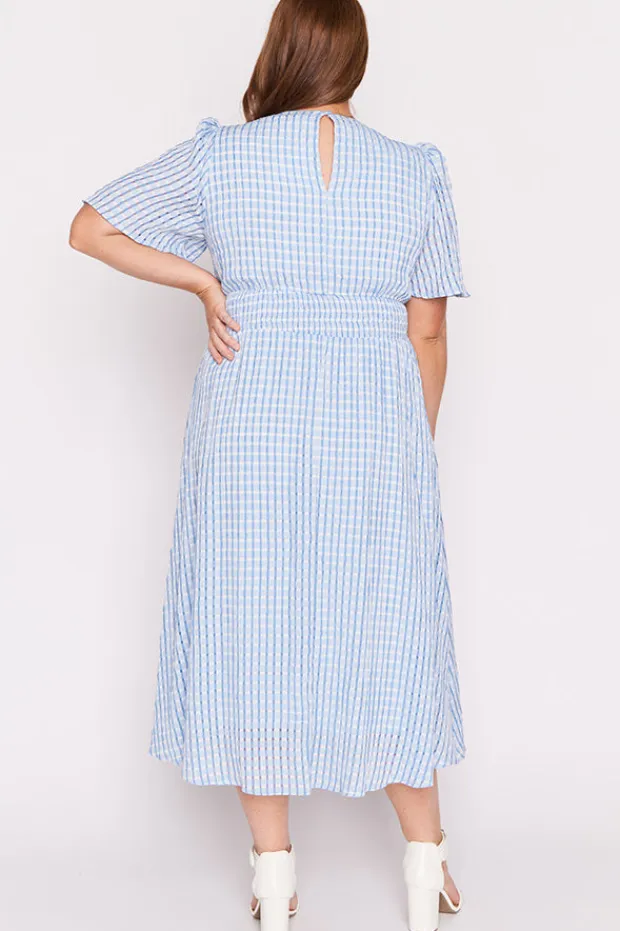 Lorraine Designs Casual Dresses*Mable Blue Dress