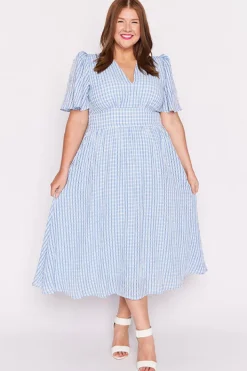 Lorraine Designs Casual Dresses*Mable Blue Dress