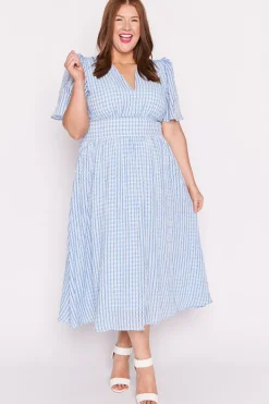 Lorraine Designs Casual Dresses*Mable Blue Dress