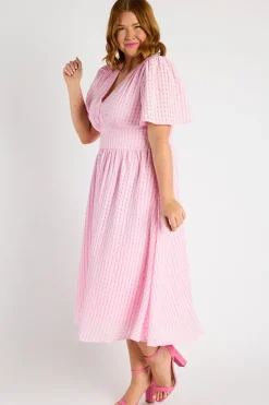 Lorraine Designs Casual Dresses*Mable Pink Dress