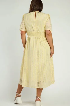 Lorraine Designs Casual Dresses*Mable Yellow Dress