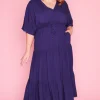Lorraine Designs Casual Dresses | Fit & Flare Dresses*Maddie Navy Dress