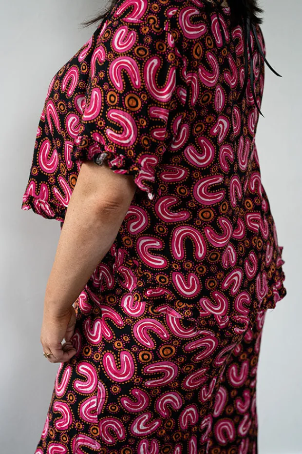Label of Love Tops*Madison Yarli Creative Blouse