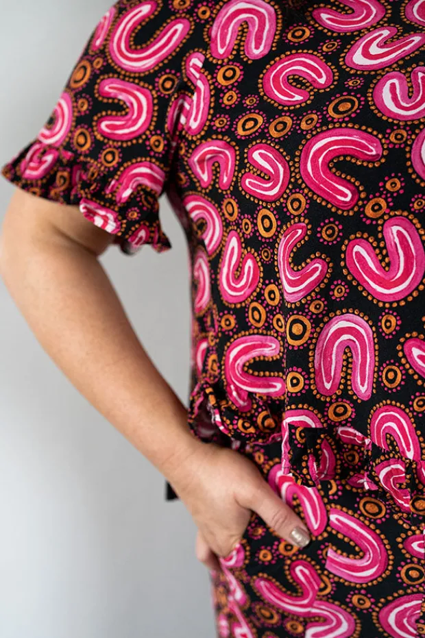 Label of Love Tops*Madison Yarli Creative Blouse