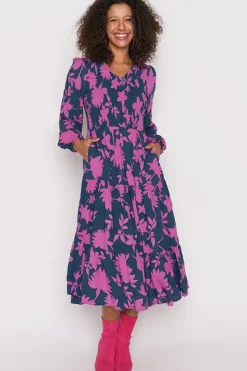 Lorraine Designs Casual Dresses | Fit & Flare Dresses*Maeve Contrast Ivy Dress
