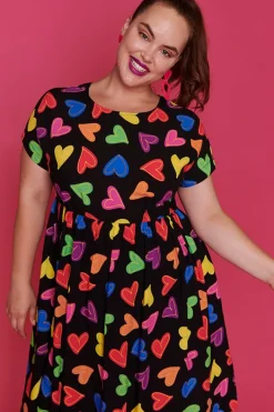 Lorraine Designs Casual Dresses | Loose Dresses*Malia Rainbow Romance Dress