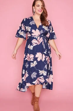 Lorraine Designs Casual Dresses | Fit & Flare Dresses*Mandy Autumn Leaves Dress