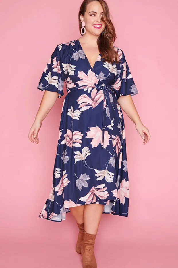 Lorraine Designs Casual Dresses | Fit & Flare Dresses*Mandy Autumn Leaves Dress