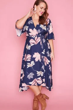 Lorraine Designs Casual Dresses | Fit & Flare Dresses*Mandy Autumn Leaves Dress