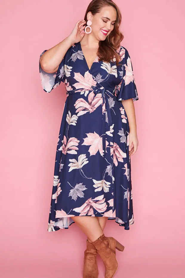 Lorraine Designs Casual Dresses | Fit & Flare Dresses*Mandy Autumn Leaves Dress