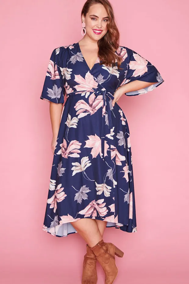 Lorraine Designs Casual Dresses | Fit & Flare Dresses*Mandy Autumn Leaves Dress