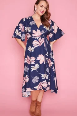 Lorraine Designs Casual Dresses | Fit & Flare Dresses*Mandy Autumn Leaves Dress