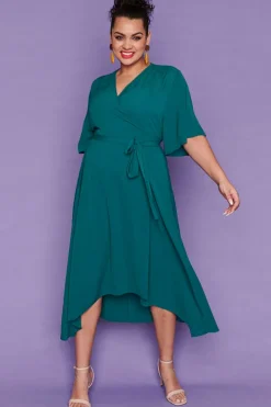 Lorraine Designs Casual Dresses | Fit & Flare Dresses*Mandy Teal Dress