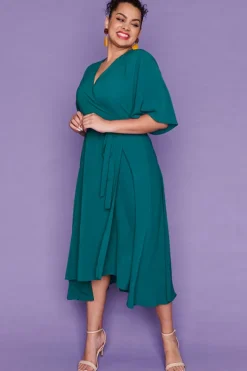 Lorraine Designs Casual Dresses | Fit & Flare Dresses*Mandy Teal Dress