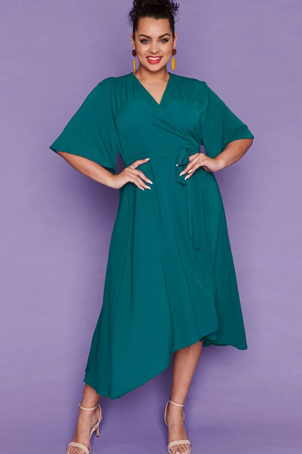 Lorraine Designs Casual Dresses | Fit & Flare Dresses*Mandy Teal Dress