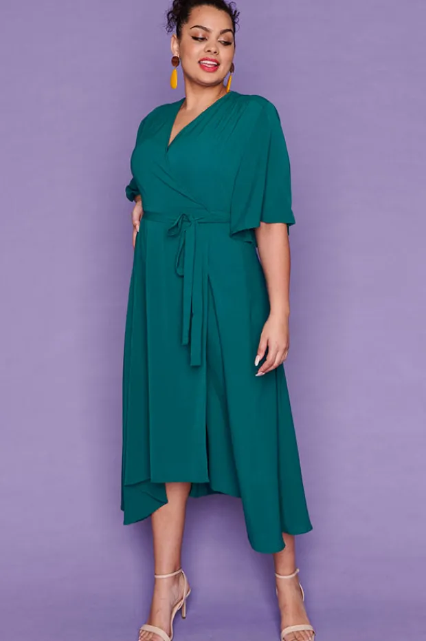 Lorraine Designs Casual Dresses | Fit & Flare Dresses*Mandy Teal Dress