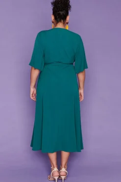 Lorraine Designs Casual Dresses | Fit & Flare Dresses*Mandy Teal Dress