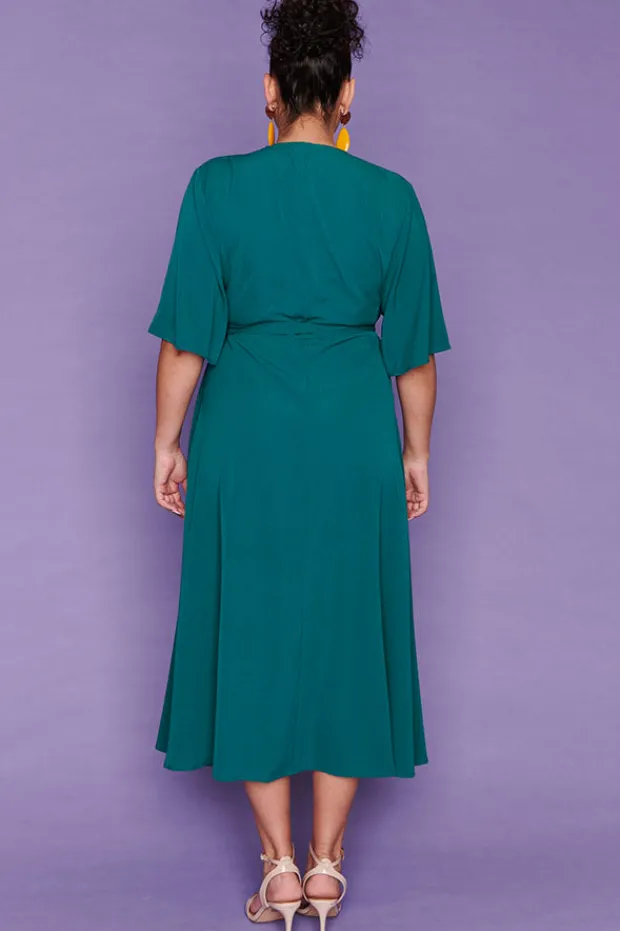 Lorraine Designs Casual Dresses | Fit & Flare Dresses*Mandy Teal Dress