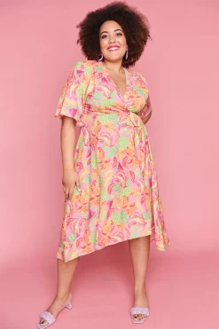 Lorraine Designs Casual Dresses | Fit & Flare Dresses*Mandy Tutti Frutti Wrap Dress