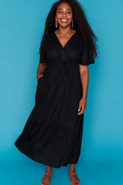 style tree Casual Dresses | Fit & Flare Dresses*Marge Black Dress