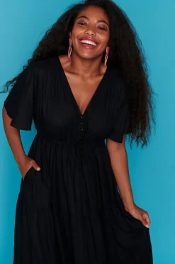 style tree Casual Dresses | Fit & Flare Dresses*Marge Black Dress
