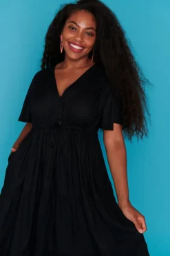 style tree Casual Dresses | Fit & Flare Dresses*Marge Black Dress