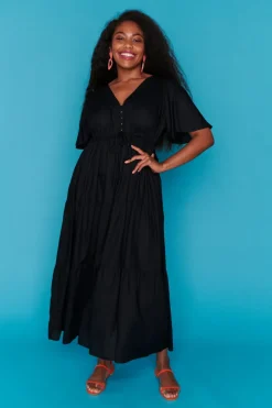 style tree Casual Dresses | Fit & Flare Dresses*Marge Black Dress