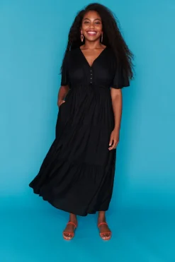 style tree Casual Dresses | Fit & Flare Dresses*Marge Black Dress