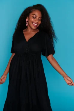 style tree Casual Dresses | Fit & Flare Dresses*Marge Black Dress