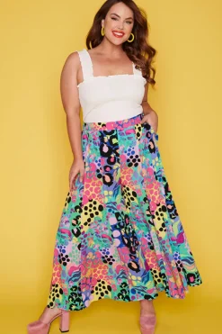 Label of Love Pants & Jeans*Marissa Electric Leopard Pants
