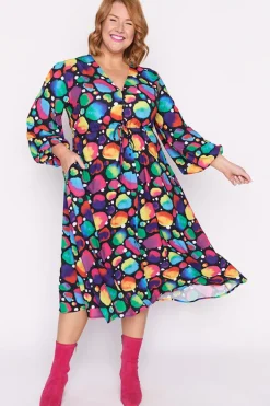 Lorraine Designs Casual Dresses | Fit & Flare Dresses*Marlene Arty Spot Dress