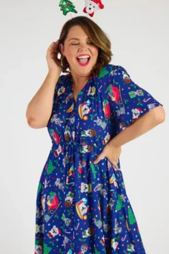 Lorraine Designs Casual Dresses | Fit & Flare Dresses*Marley Aussie Christmas Dress
