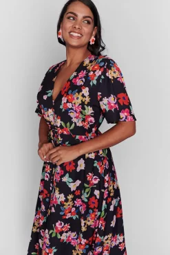 Lorraine Designs Casual Dresses | Bridesmaid Dresses*Marley Black Blossom Dress