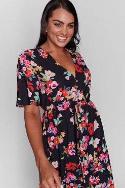 Lorraine Designs Casual Dresses | Bridesmaid Dresses*Marley Black Blossom Dress